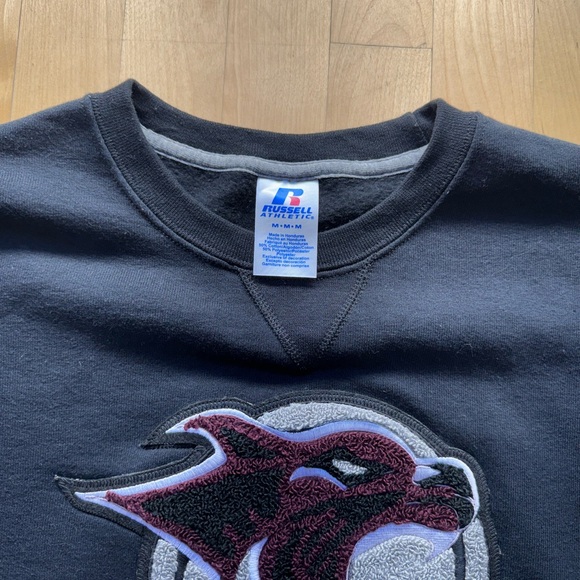 Vintage Rassell Athletic crashed big logo sweatshirt - Picture 3 of 5